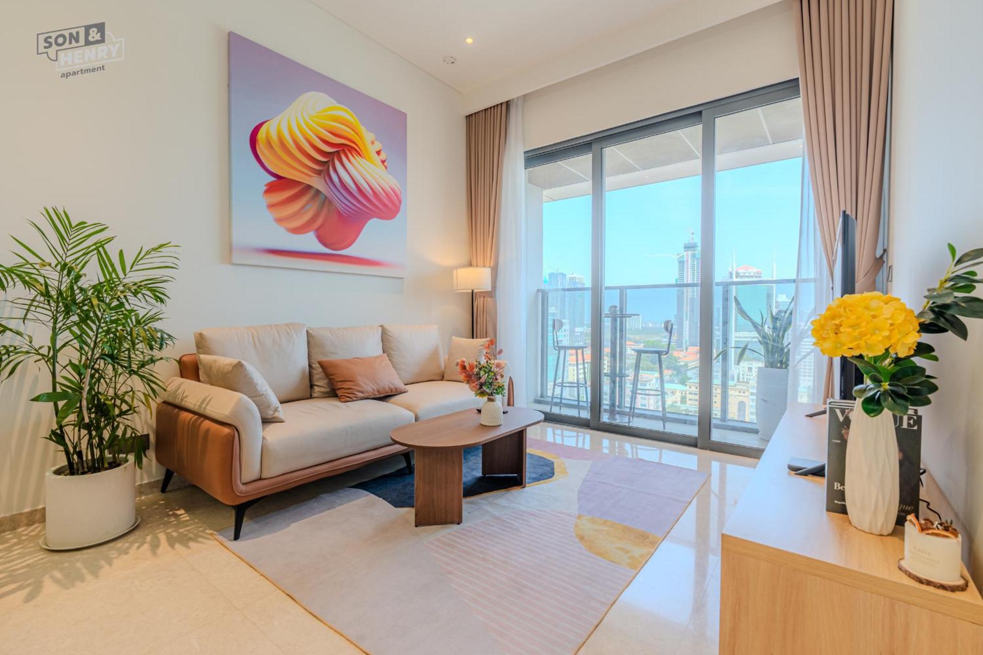 Ferienwohnung Son&Henry The Marq Luxury Ho-Chi-Minh-Stadt Exterior foto