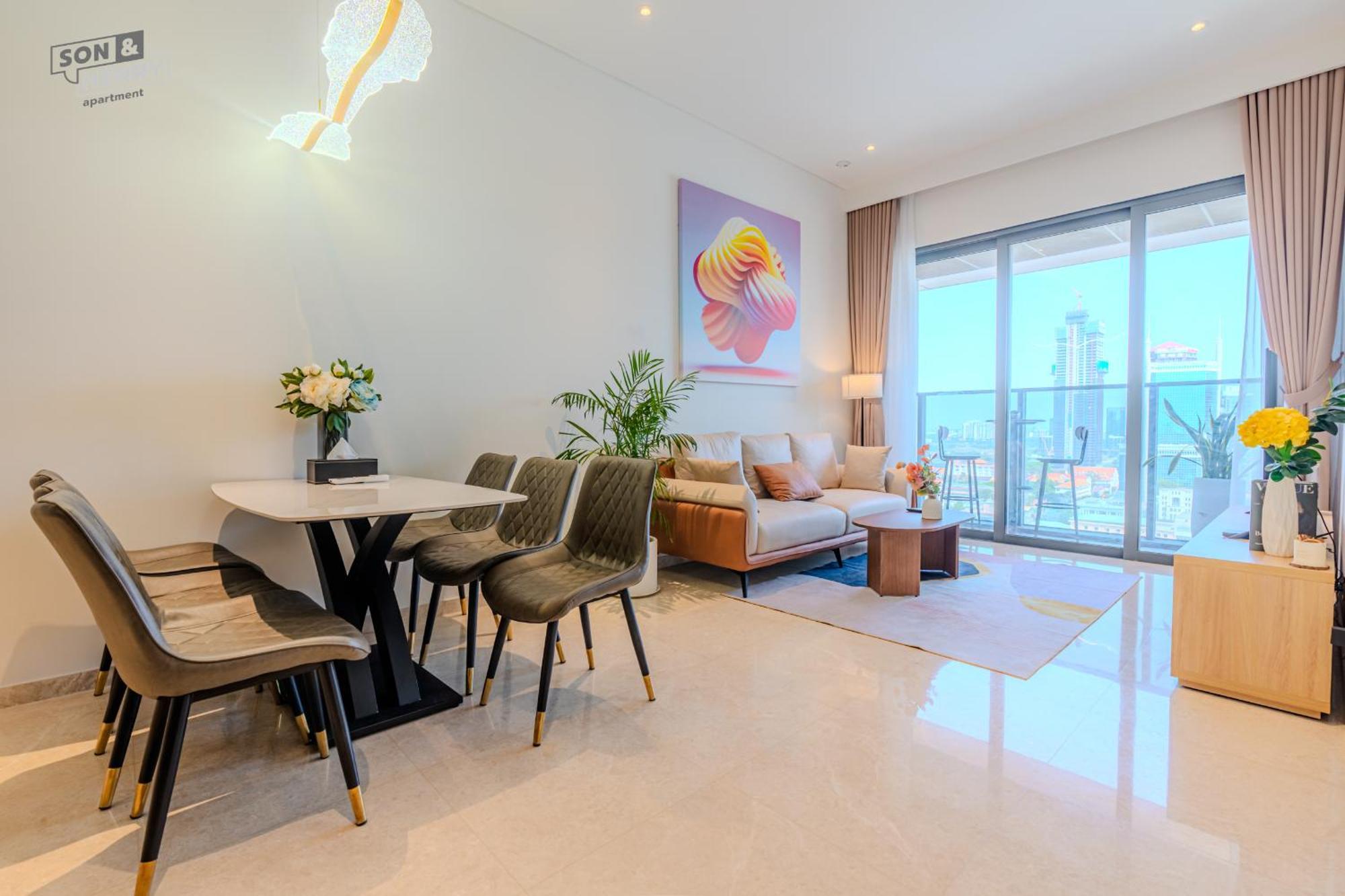 Ferienwohnung Son&Henry The Marq Luxury Ho-Chi-Minh-Stadt Exterior foto