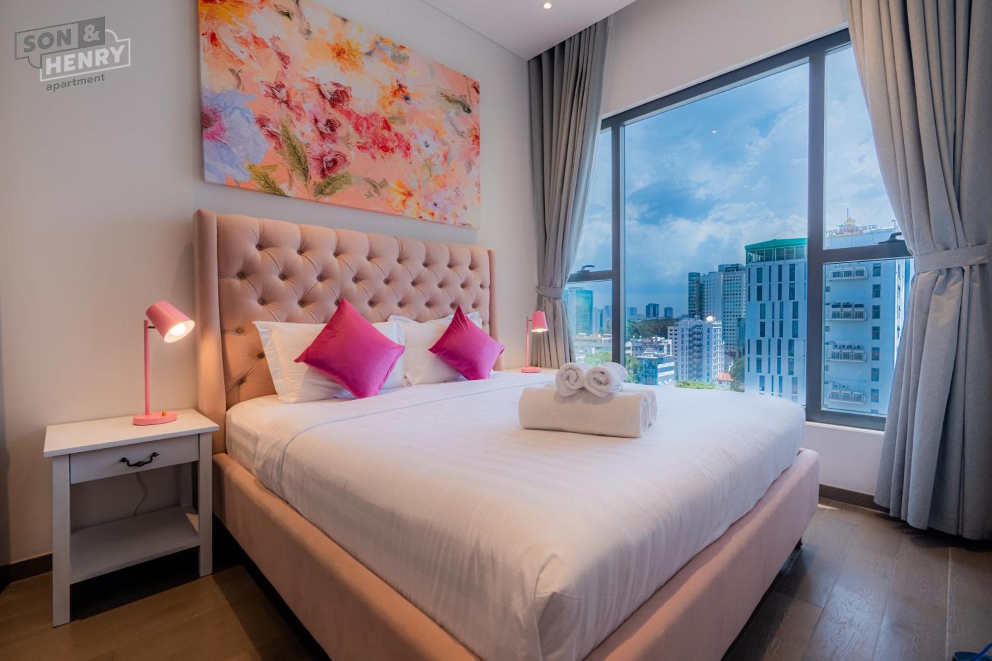 Ferienwohnung Son&Henry The Marq Luxury Ho-Chi-Minh-Stadt Exterior foto