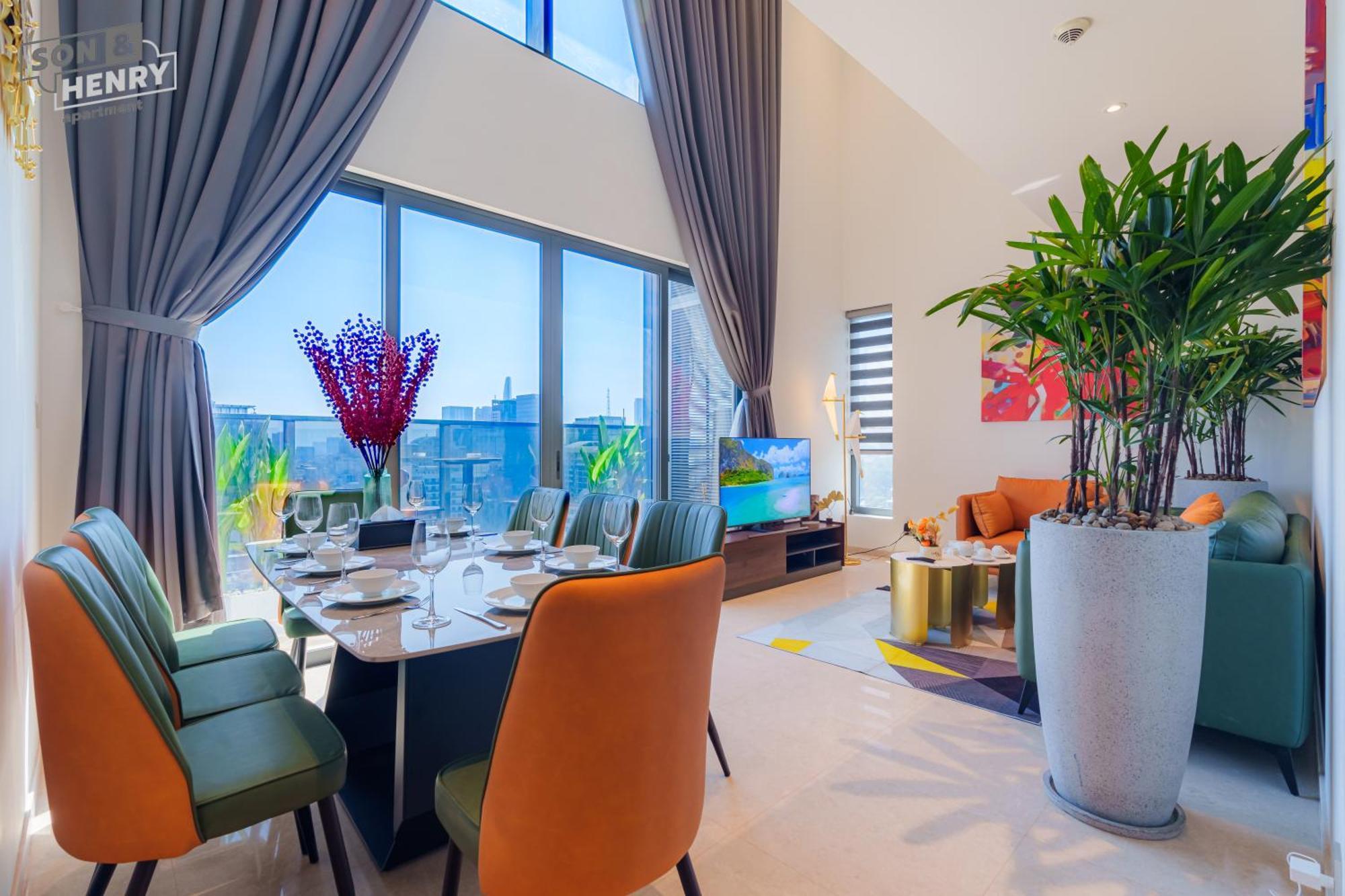 Ferienwohnung Son&Henry The Marq Luxury Ho-Chi-Minh-Stadt Exterior foto