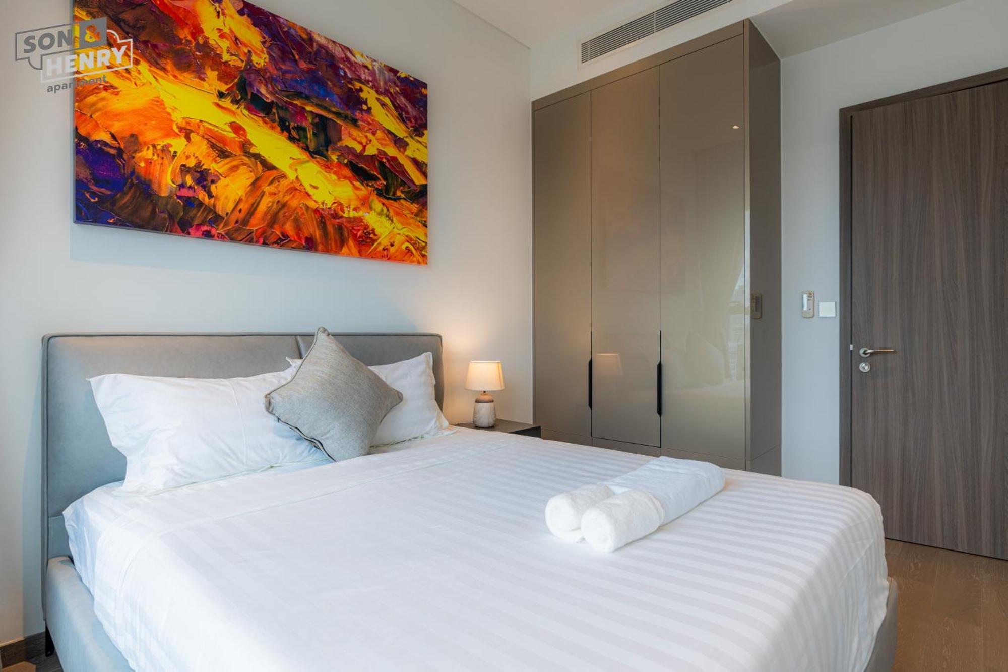 Ferienwohnung Son&Henry The Marq Luxury Ho-Chi-Minh-Stadt Exterior foto