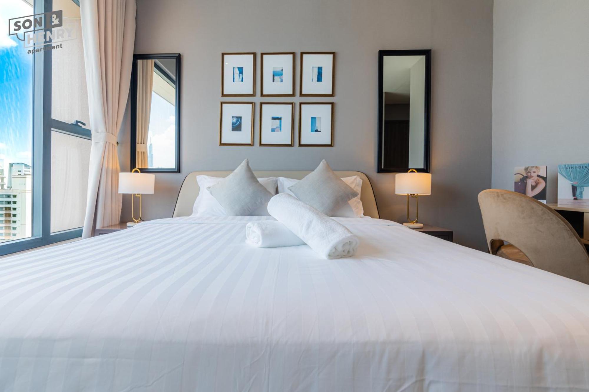 Ferienwohnung Son&Henry The Marq Luxury Ho-Chi-Minh-Stadt Exterior foto